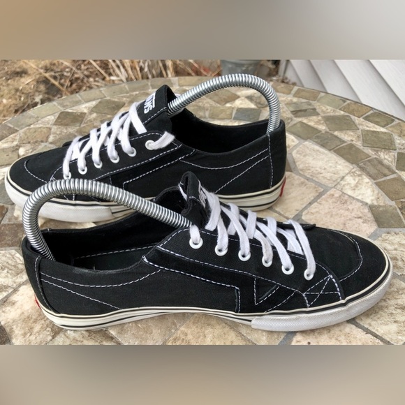 🪺Vans Tory Low Top Retro Black Skate Sneakers - Picture 11 of 14